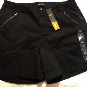 women's lee straight fit shorts